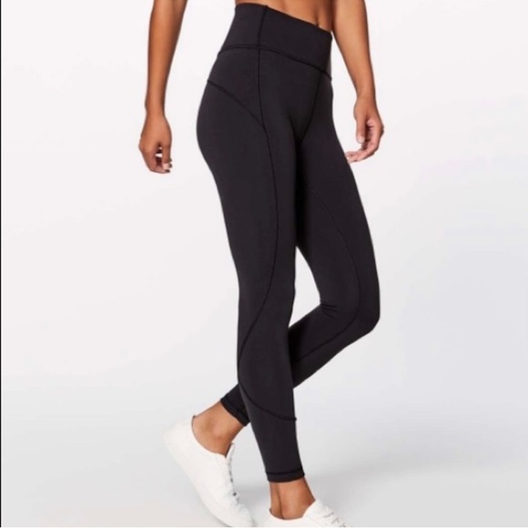 Lululemon | In Movement 7/8 Tight * Everlux 25” | Black | Size 4 - Picture 4 of 12